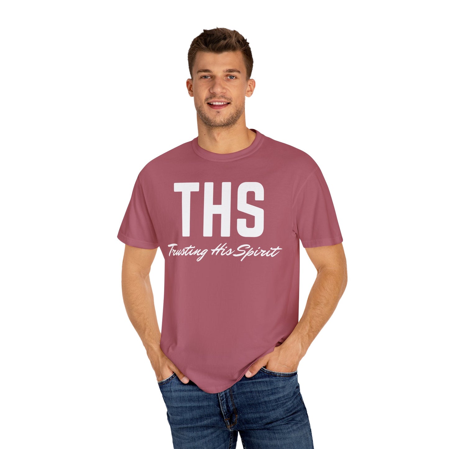 Adult THS Christian White Letters