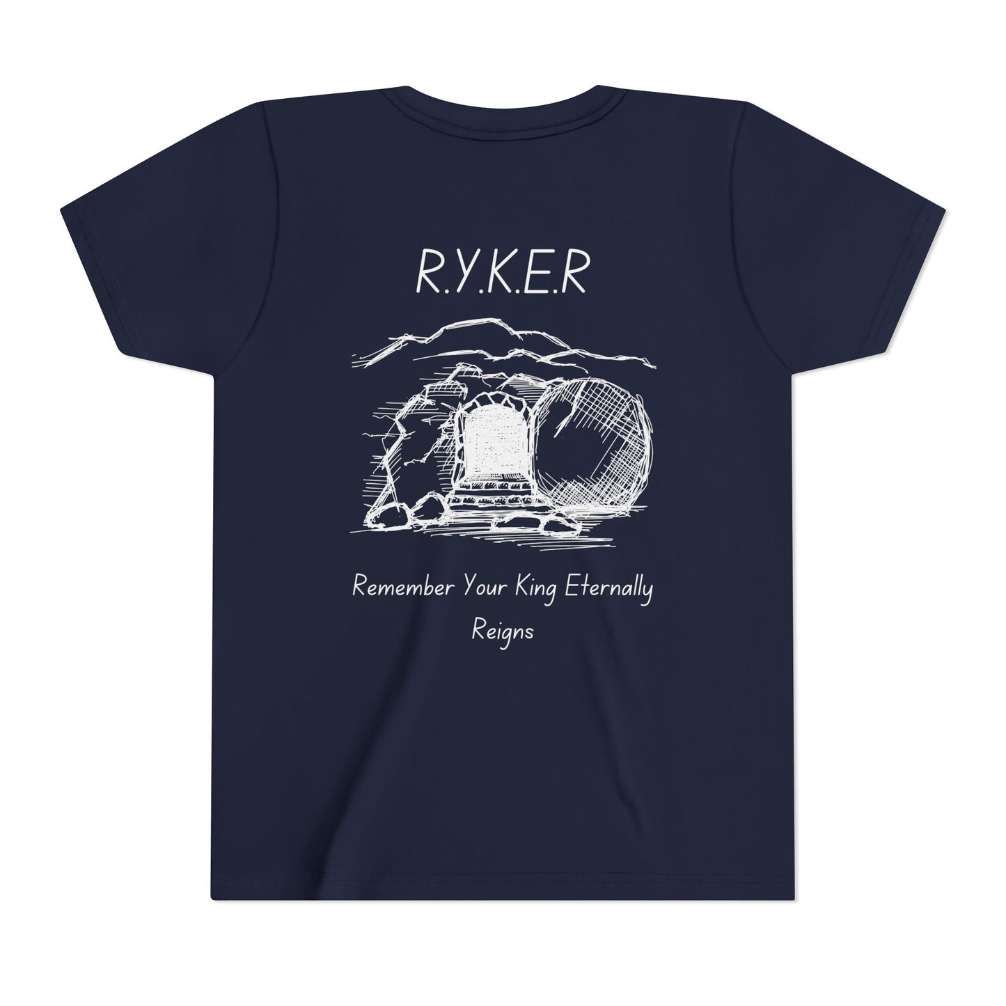 Youth RYKER Christian White Letters