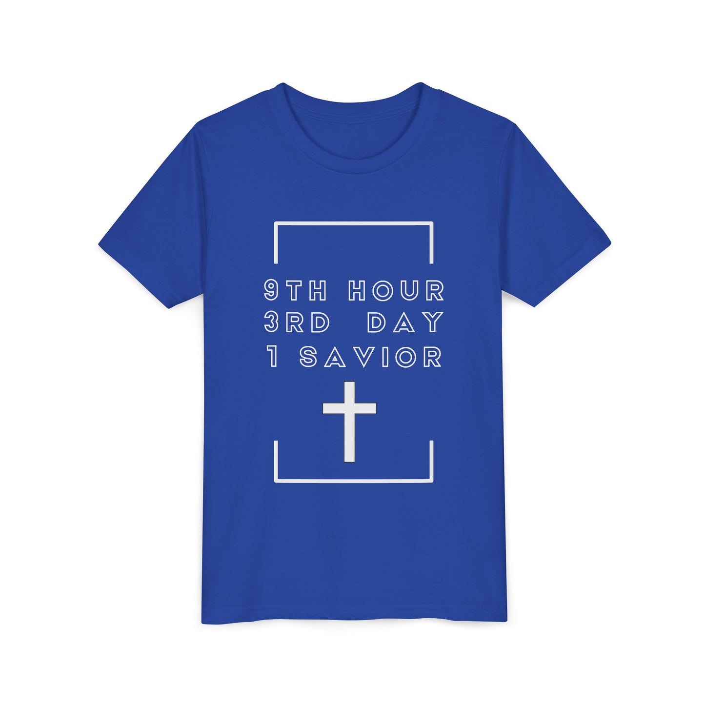 Youth 931 Christian White Letters