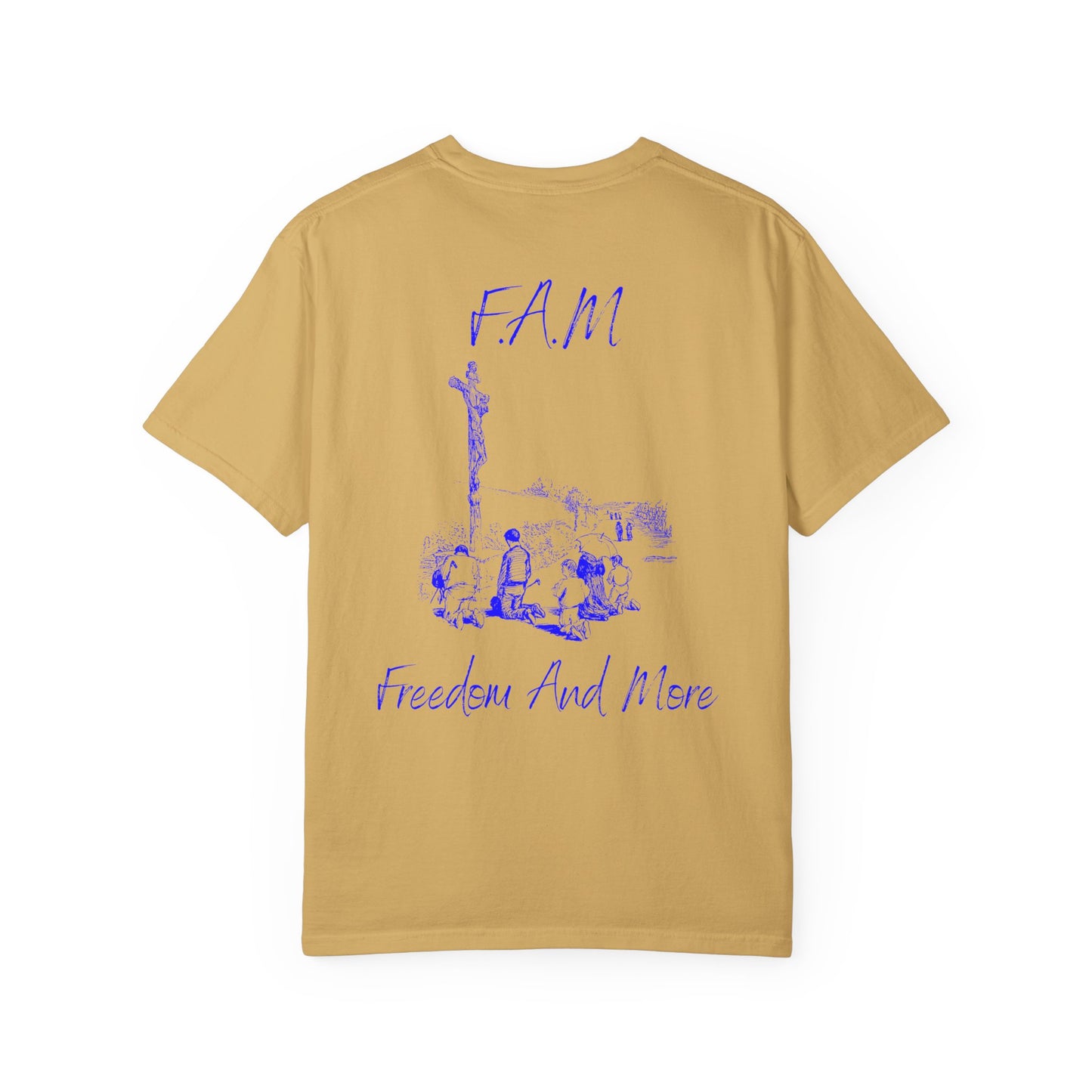 Fam Christian Blue Letters & Image