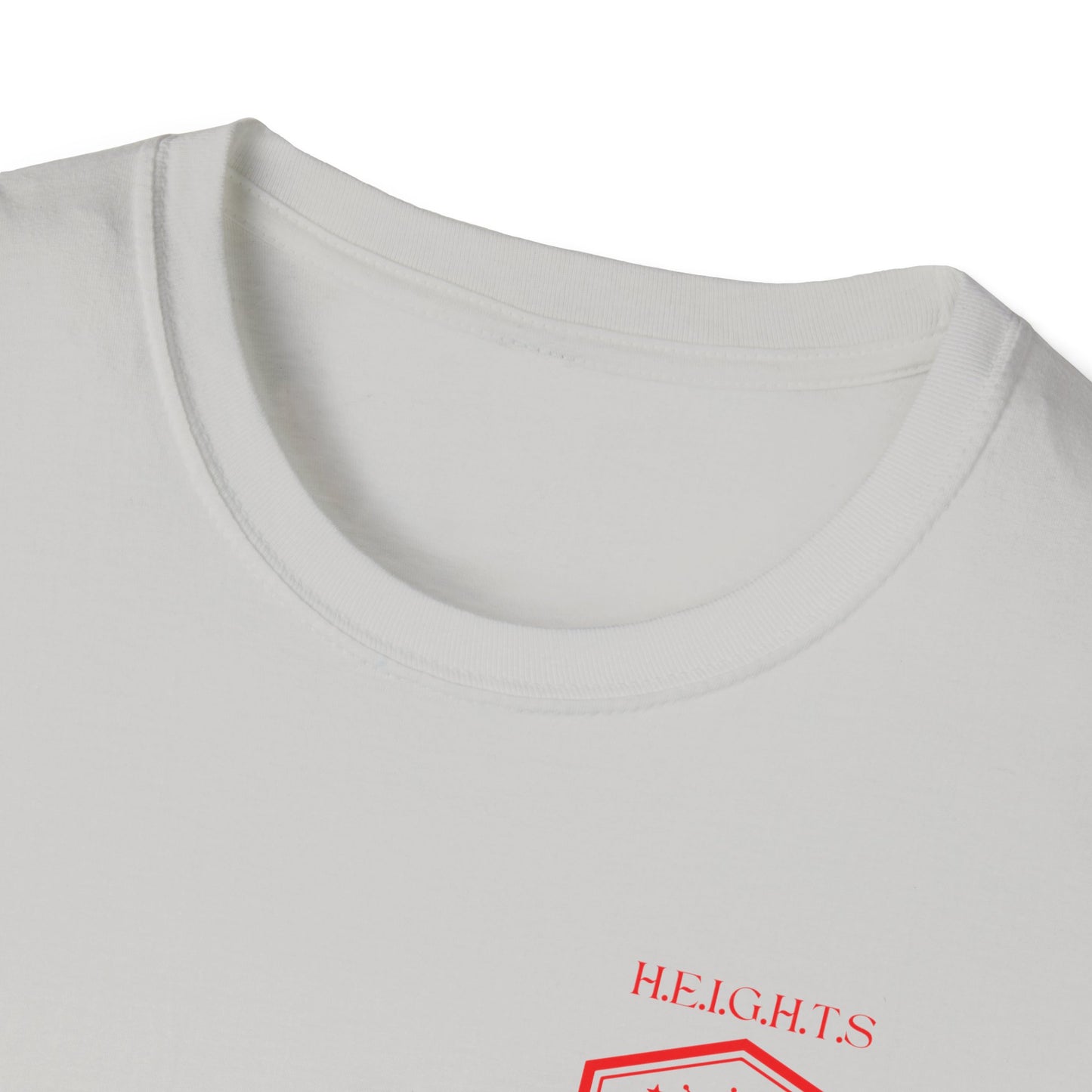 Heights Christian Red Letters & Image