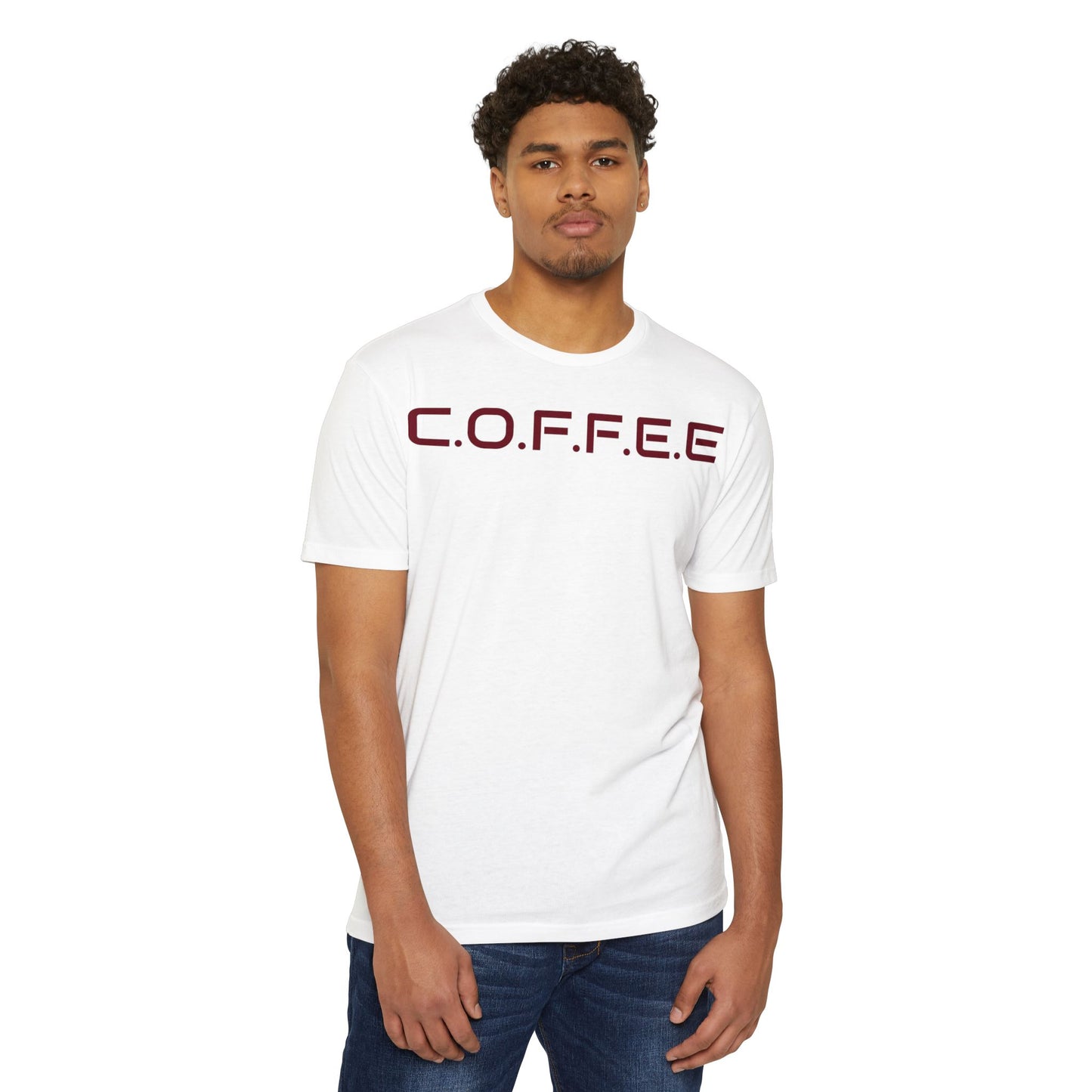 Adult Coffee Christian Marron Words Only Blended