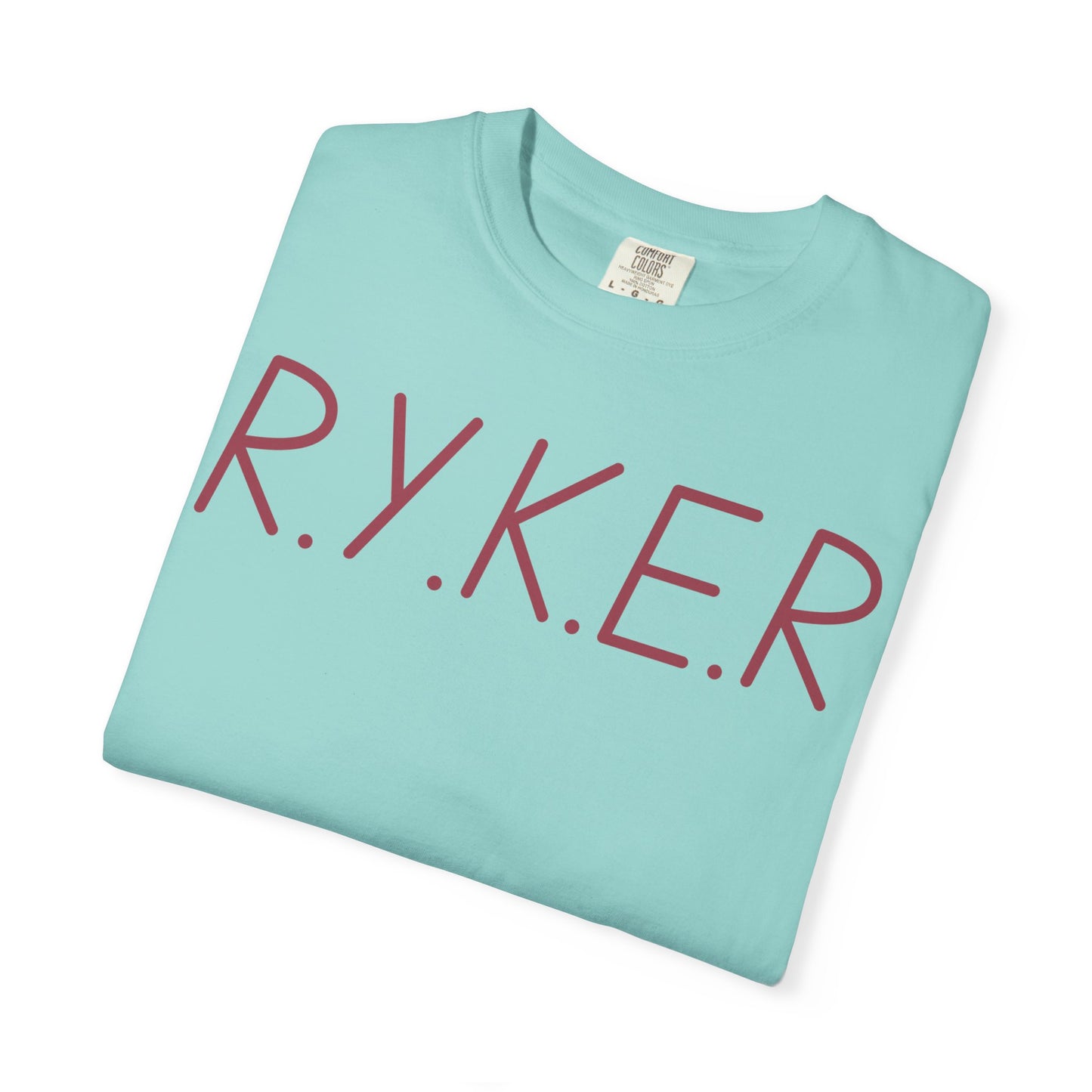 RYKER Christian Marron Letters