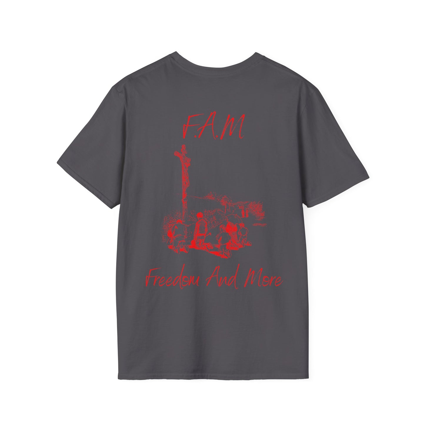 Fam Christian Red Letters & Image