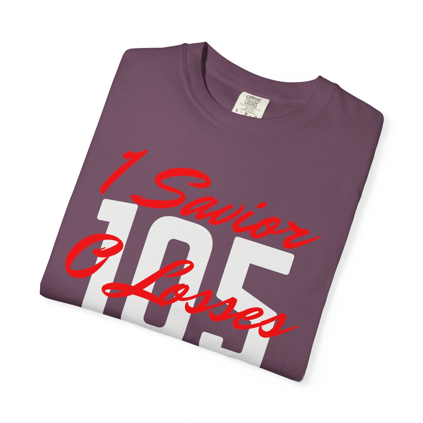 Adult 105 Christian Red and White Letters