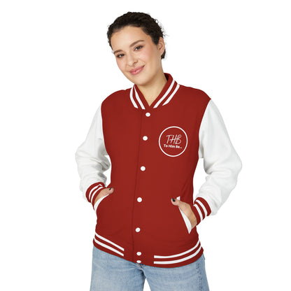 Clothe Yourself White Letterman