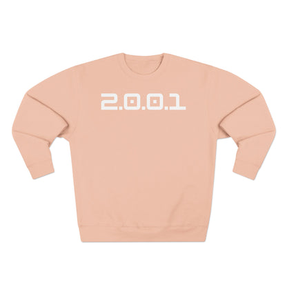 2001 Christian Crewneck White Words