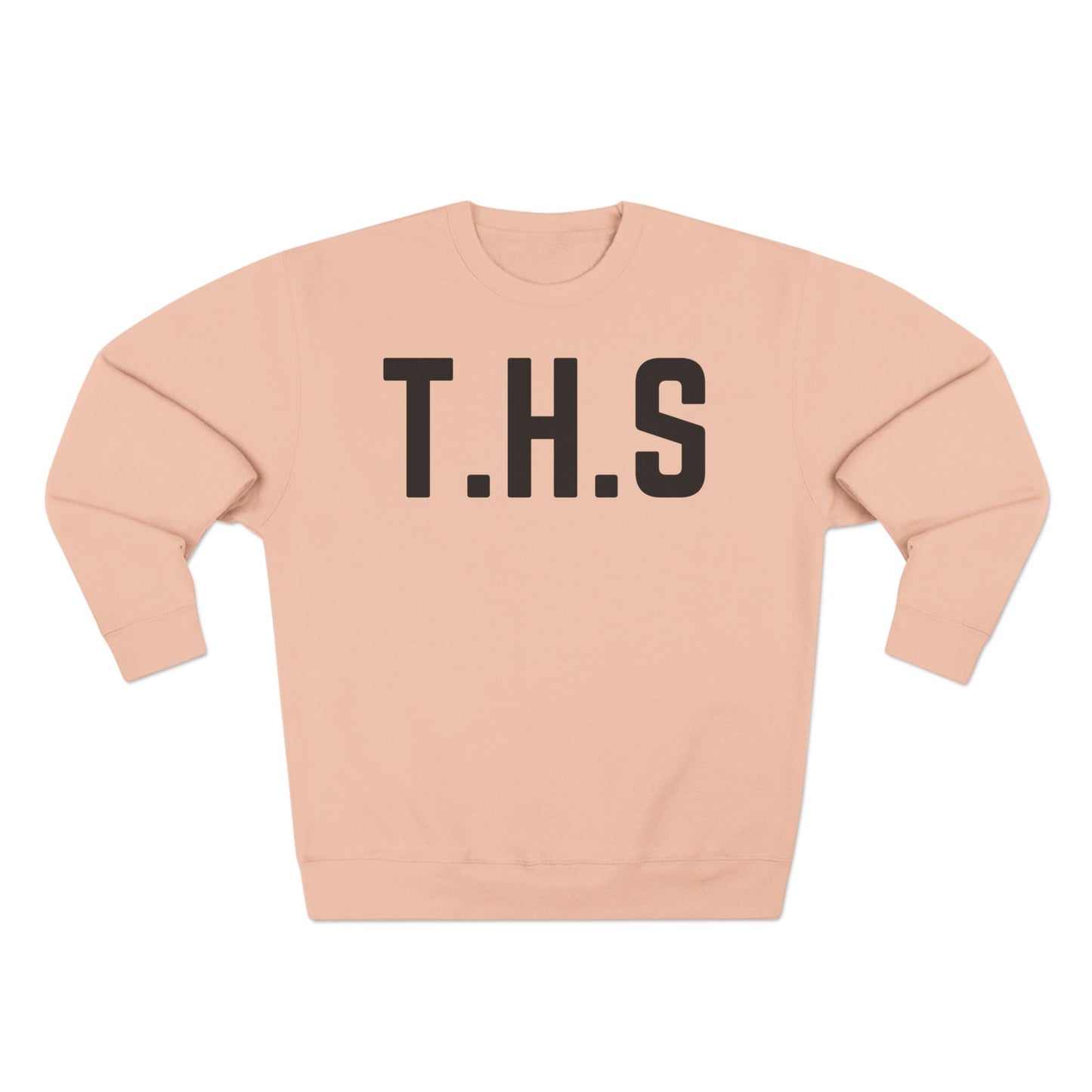 Adult T.H.S Trusting His Spirit Specialty Hoodie Black Letters