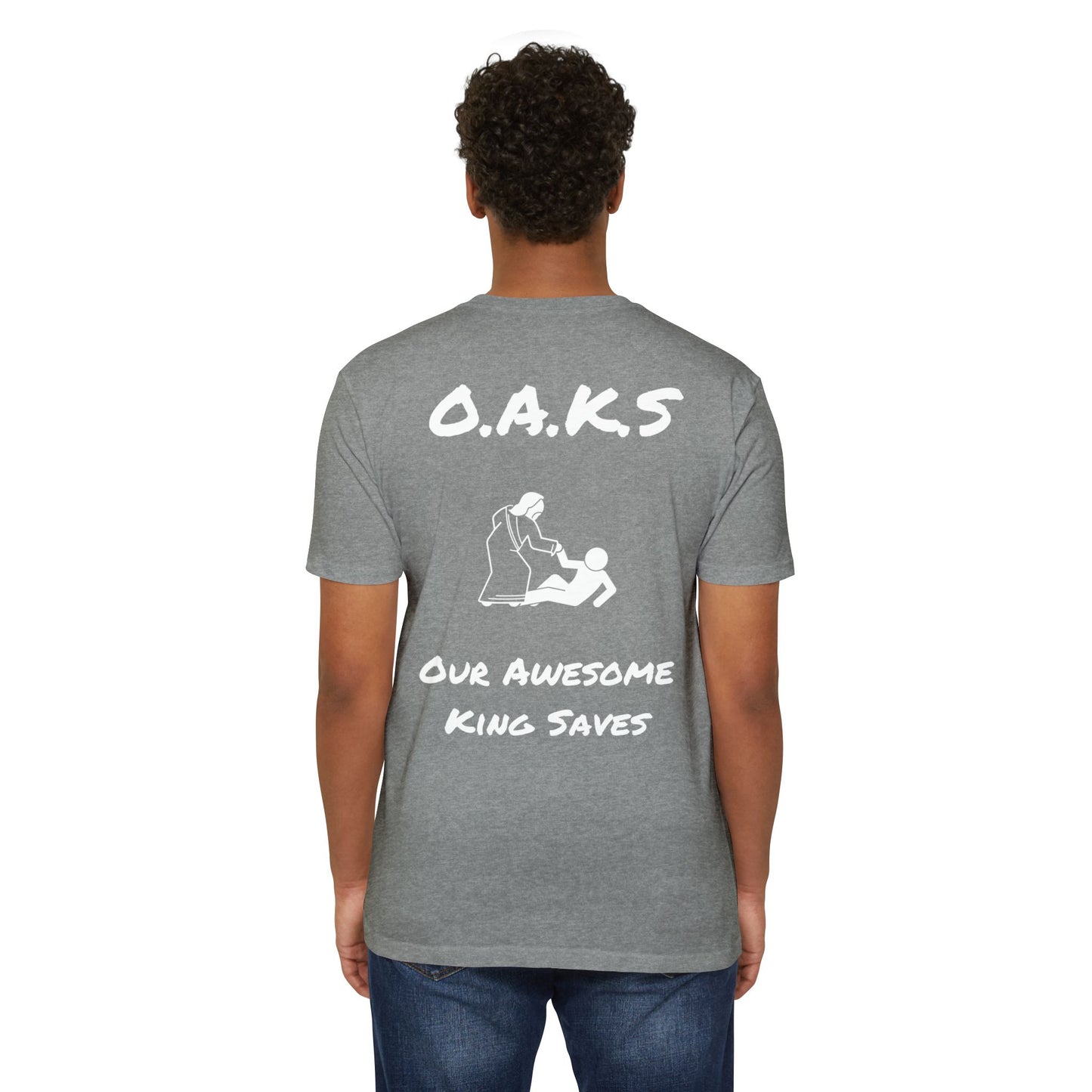 Adult Oaks Christian White Premium Tee
