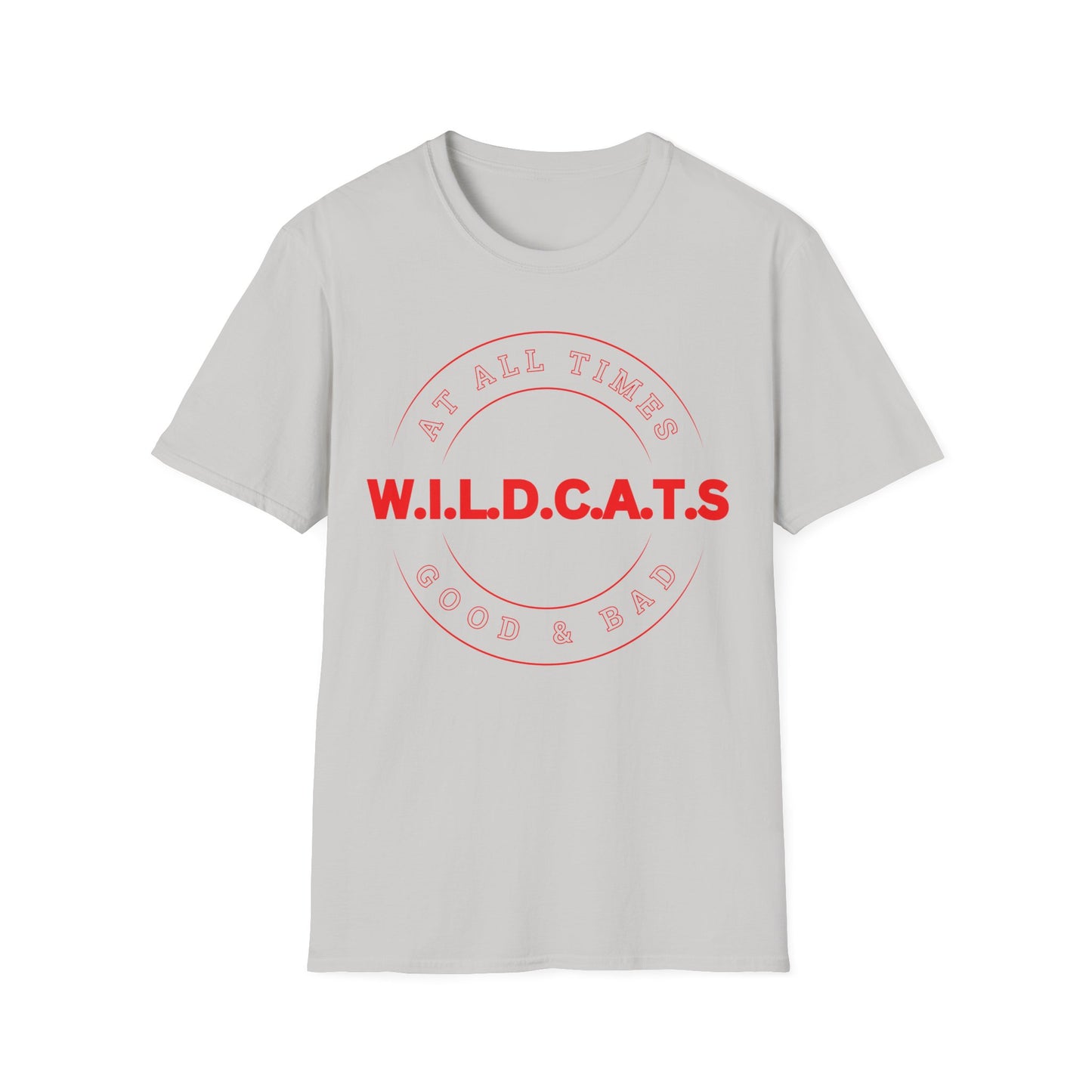 Wildcats Christian Red Letters & Picture