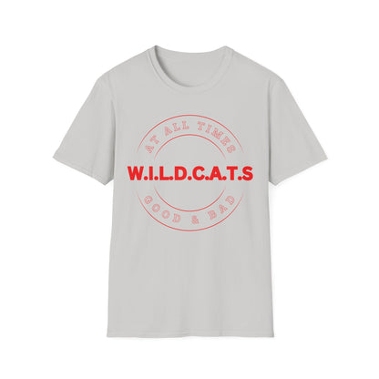 Wildcats Christian Red Letters & Picture