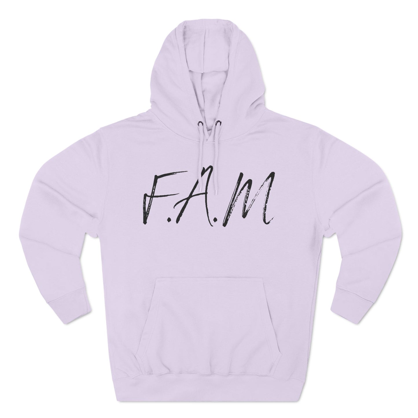 Fam Hoodie Black Words