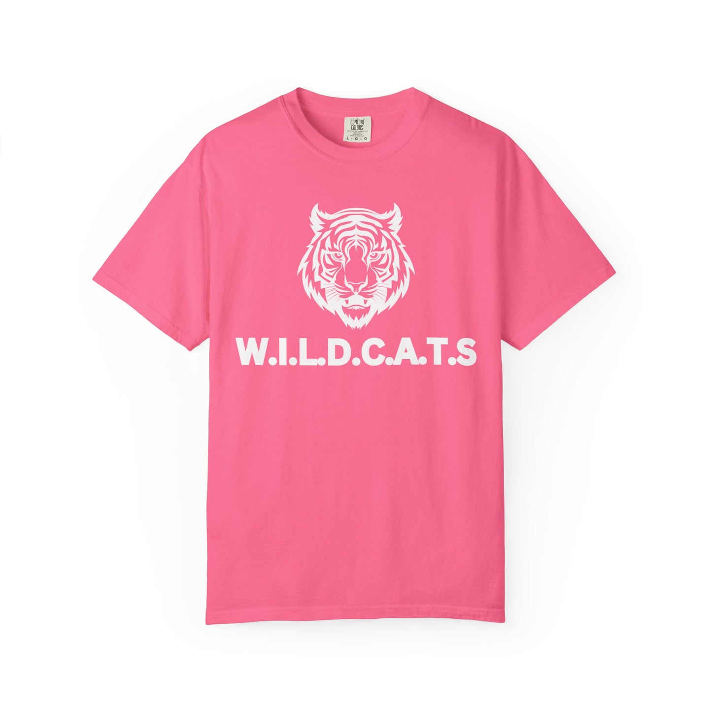 Wildcats Christian White Letters & Picture Specialty