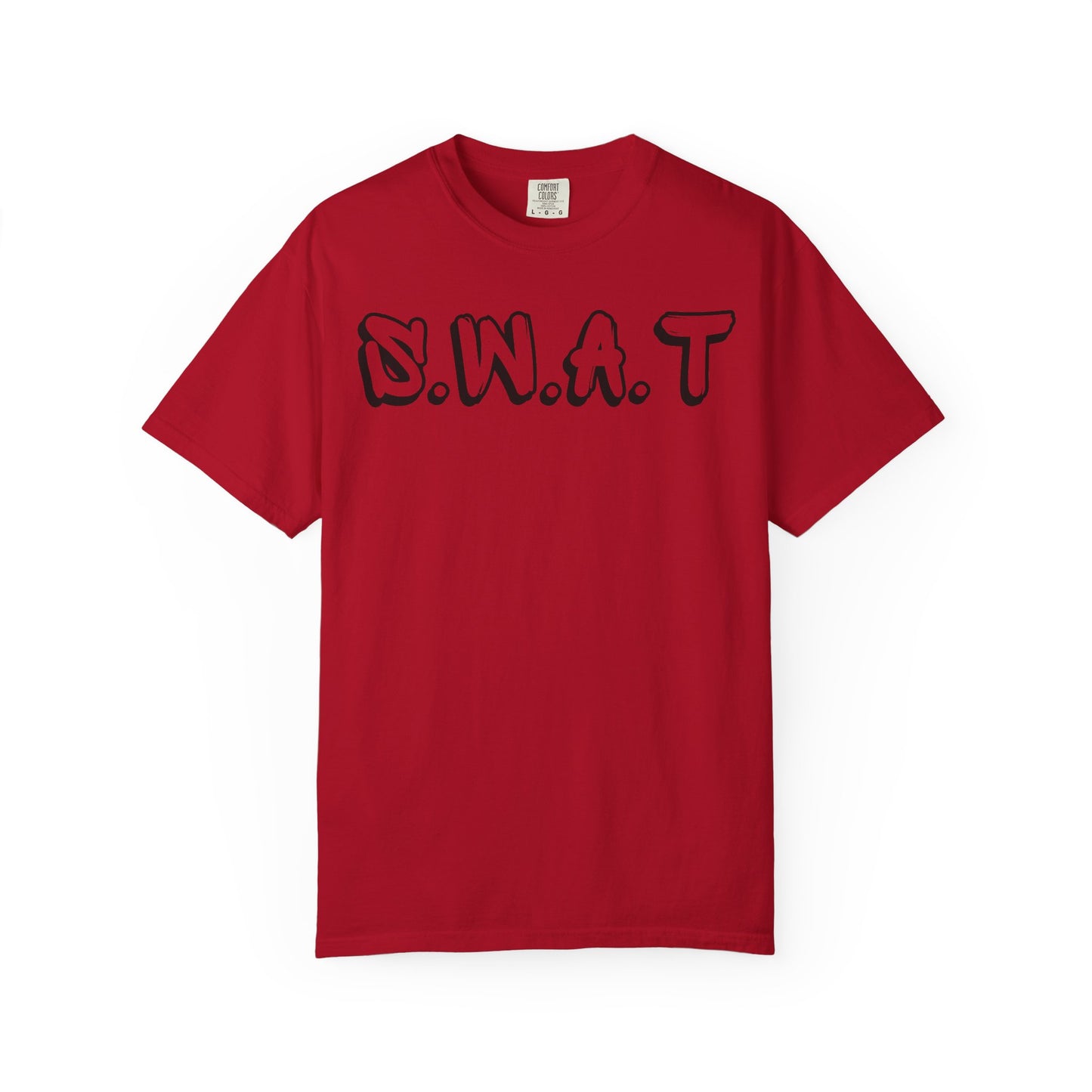 Adult Swat Christian Black Words Heavyweight