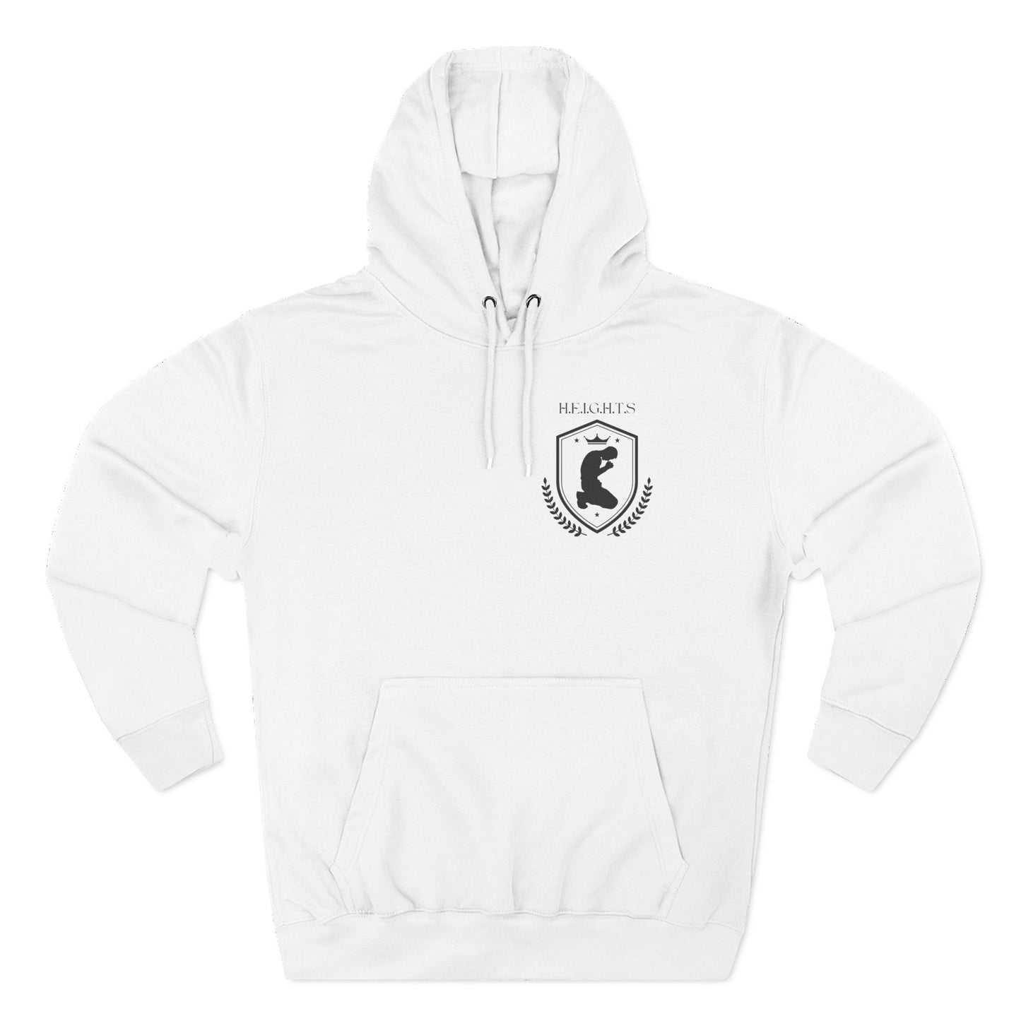 Adult Heights Black Pullover Hoodie
