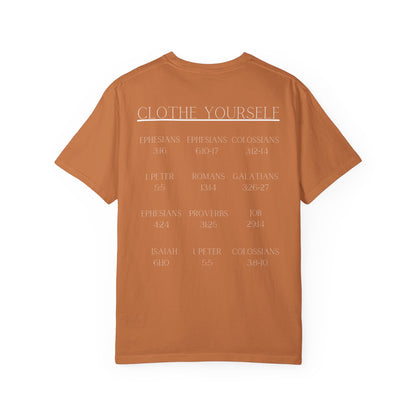 Clothe Yourself White Tshirt(scripture)