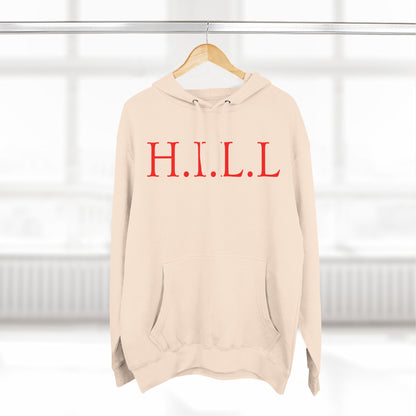 Hill Christian Red Words Hoodie