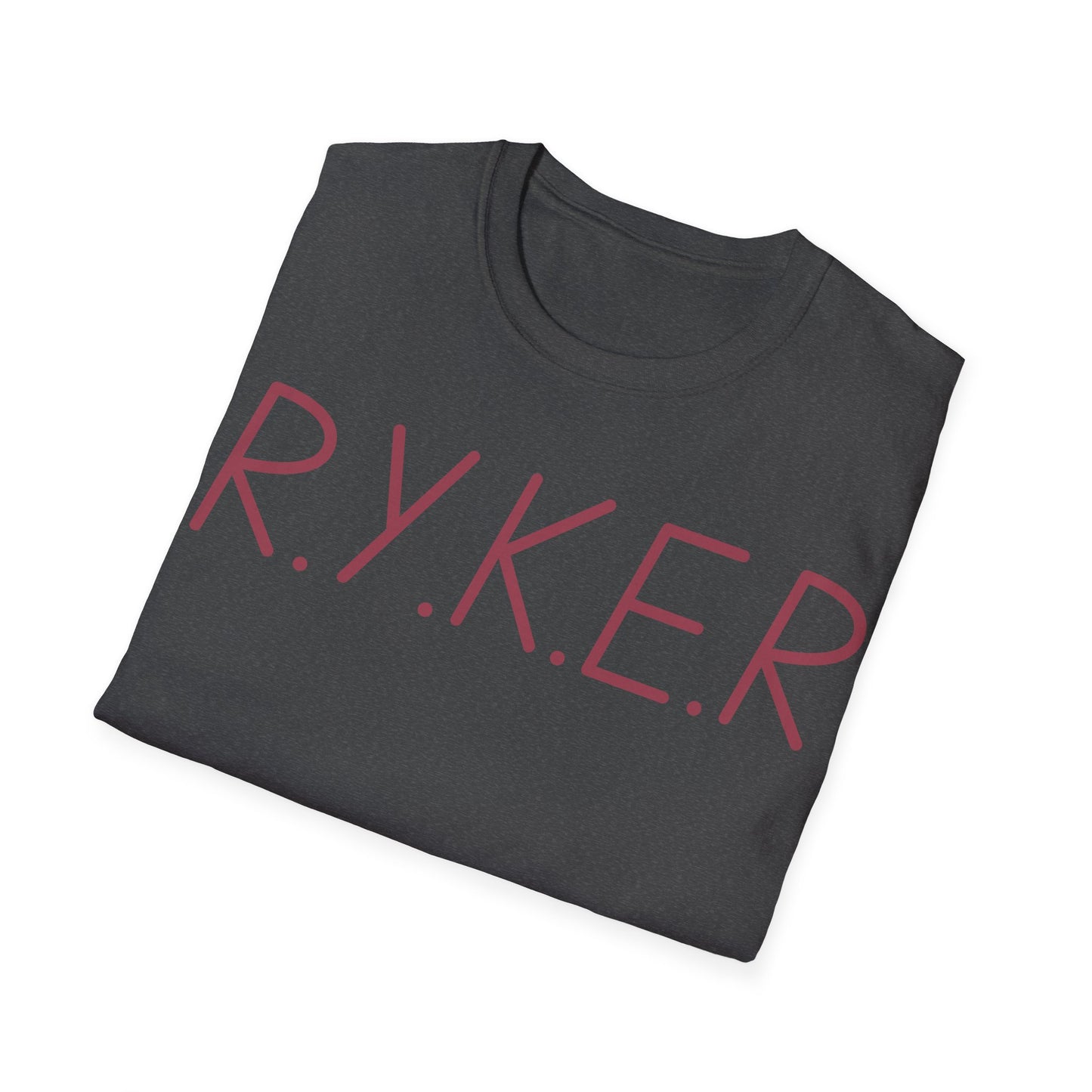 RYKER Christian Marron Letters