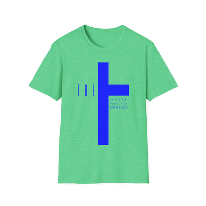 T-Town Blue Cross & Letters