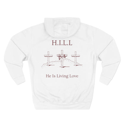 Hill Christian Marron Words Hoodie