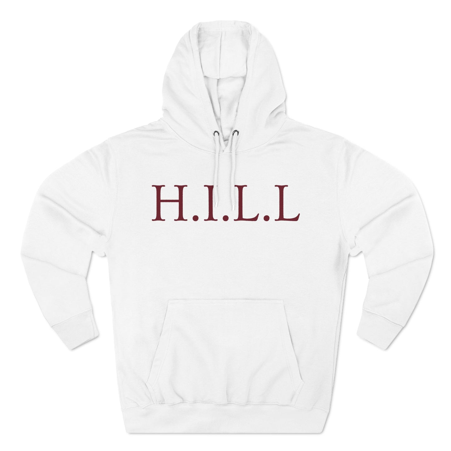 Hill Christian Marron Words Hoodie
