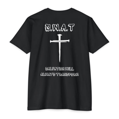 Adult Swat Christian White Words Premium tee