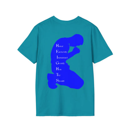 Heights Christian Blue Letters & Image