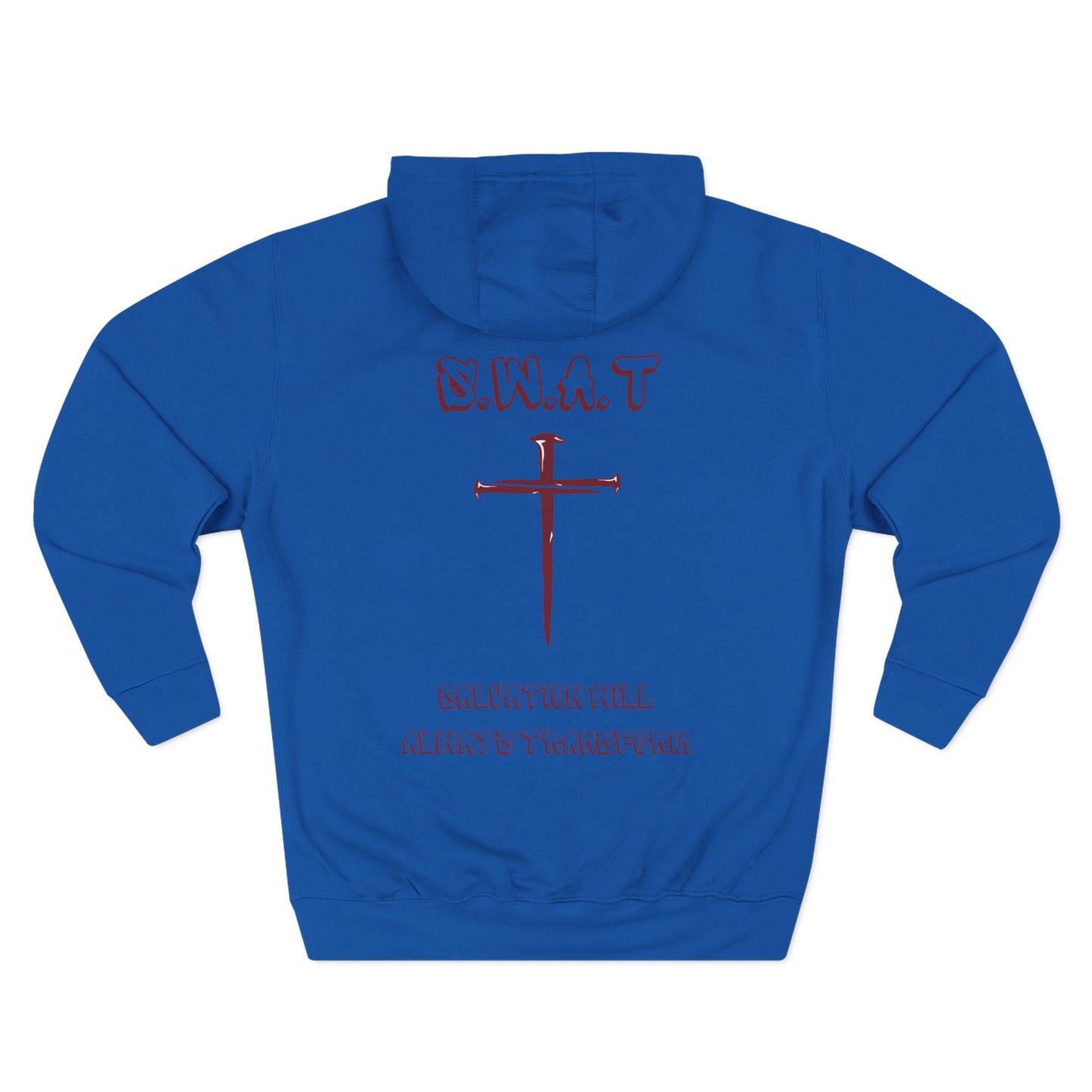 Swat Christian Marron Words Hoodie