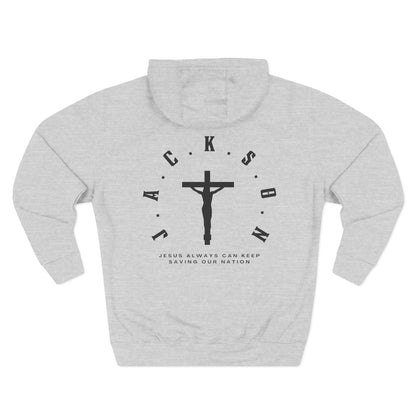 Adult Jackson Black Pullover Hoodie