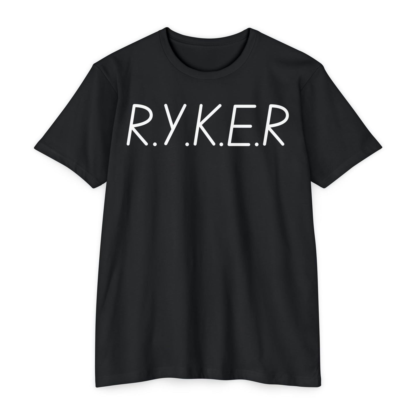 Adult RYKER Christian White Letters Premium Tee