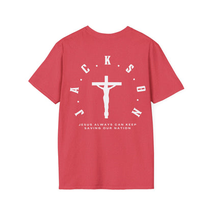 Jackson Believing Christian White Letters & Cross