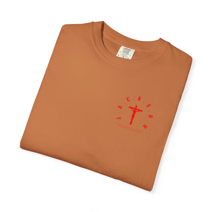 Jackson Believing Christian Red Letters & Cross