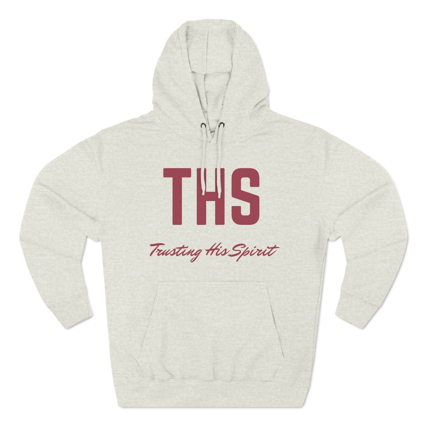 Adult THS Christian Marron Letters Hoodie
