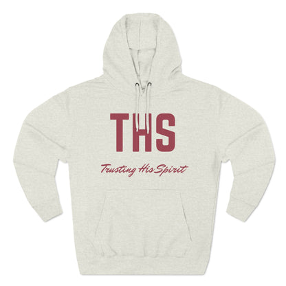 Adult THS Christian Marron Letters Hoodie