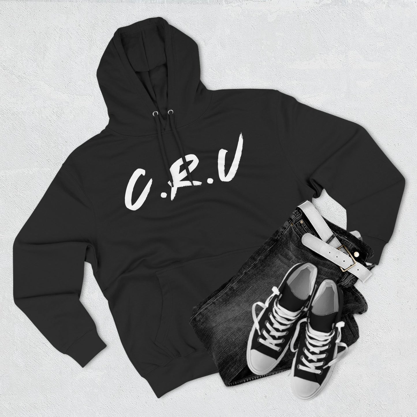 Cru White Hoodie