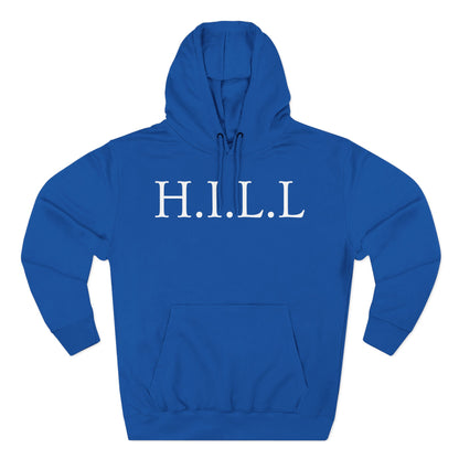 Adult Hill Christian White Words Pullover Hoodie
