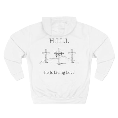 Hill Christian Black Words Hoodie