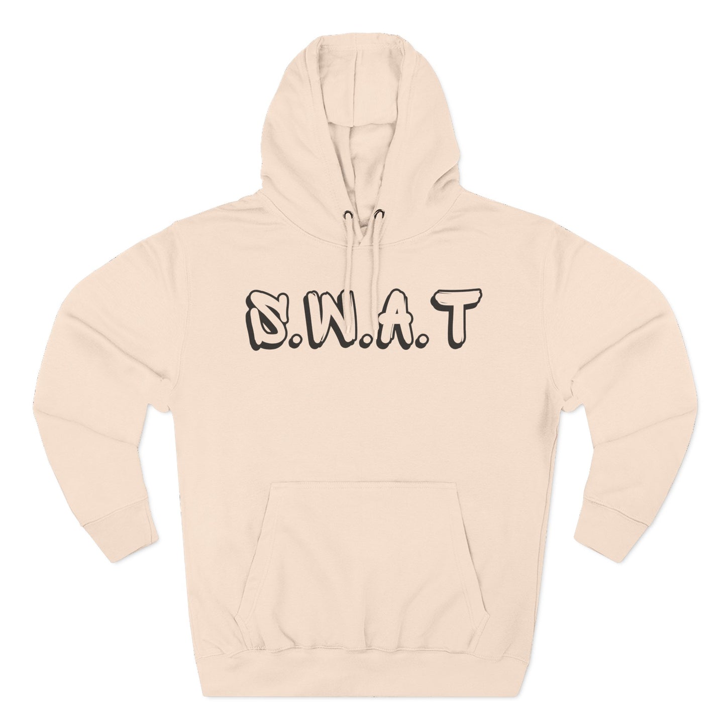 Swat Christian Black Words Hoodie
