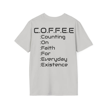 Adult Coffee Christian Black Words Only
