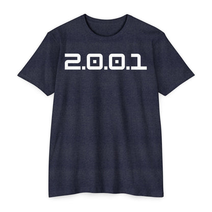 Adult 2001 Christian White Words Premium Tee