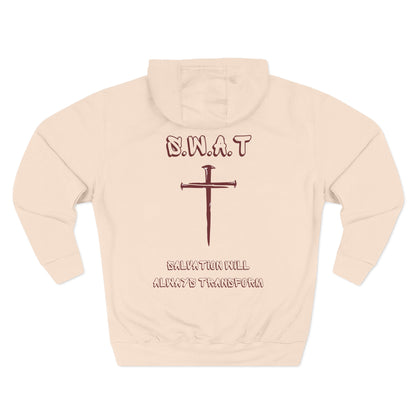 Swat Christian Marron Words Hoodie