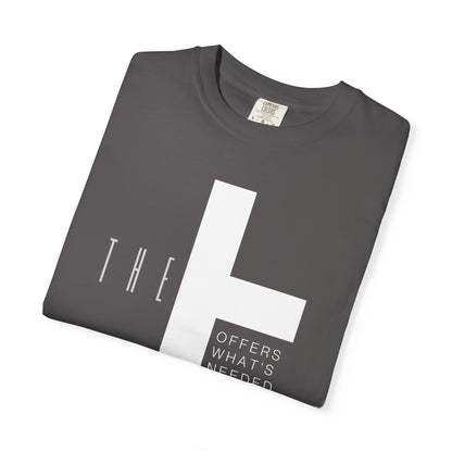 Adult T-Town Christian White Letters & Cross