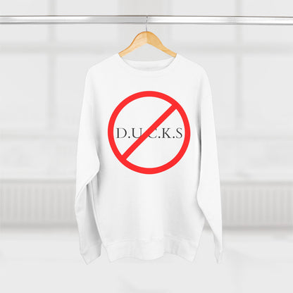 Adult DUCKS Christian Black Crewneck