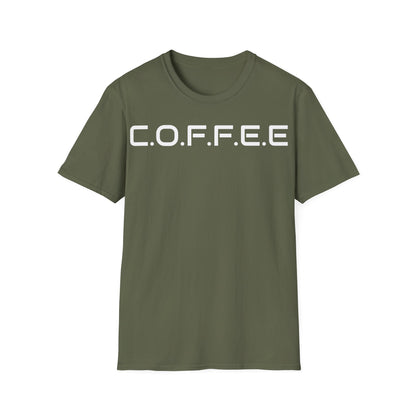 Adult Coffee Christian White Letters & Image