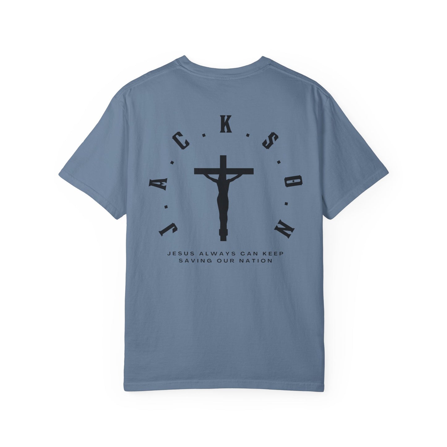 Jackson Believing Christian Black Letters & Cross