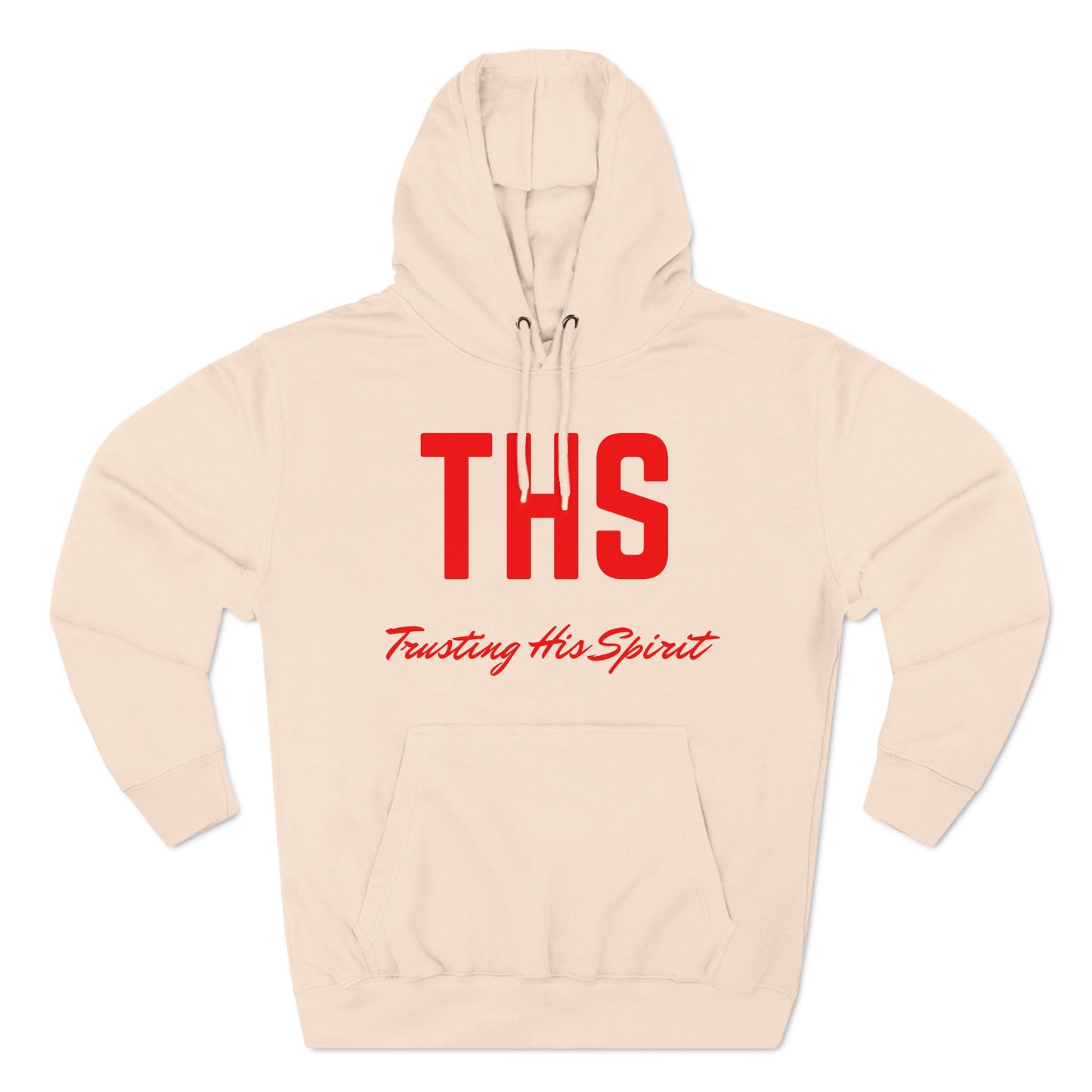 Adult THS Christian Red Letters Hoodie