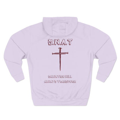 Swat Christian Marron Words Hoodie