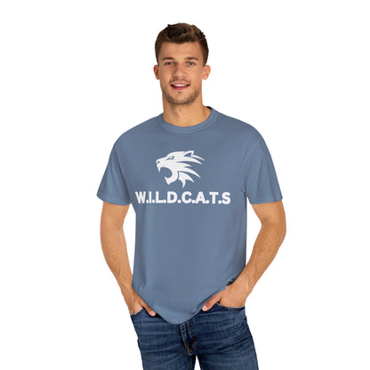 Wildcats Christian White Letters & Image Specialty