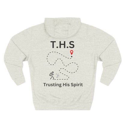 Adult T.H.S Trusting His Spirit Specialty Hoodie Black Letters