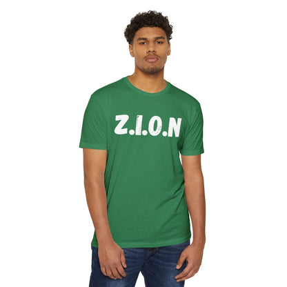 Adult Zion White Words & Image